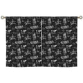 Baha Ranch Ranch Life Window Curtains 28"x40" (2-Piece) Made in America