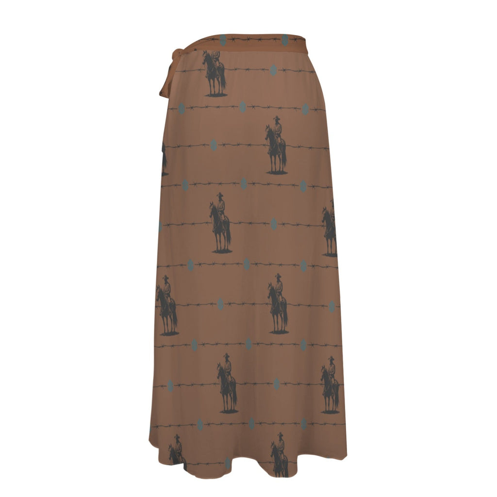 Baha Ranch Saddle Up Beach Coverup Skirt Swimwear Cover Up