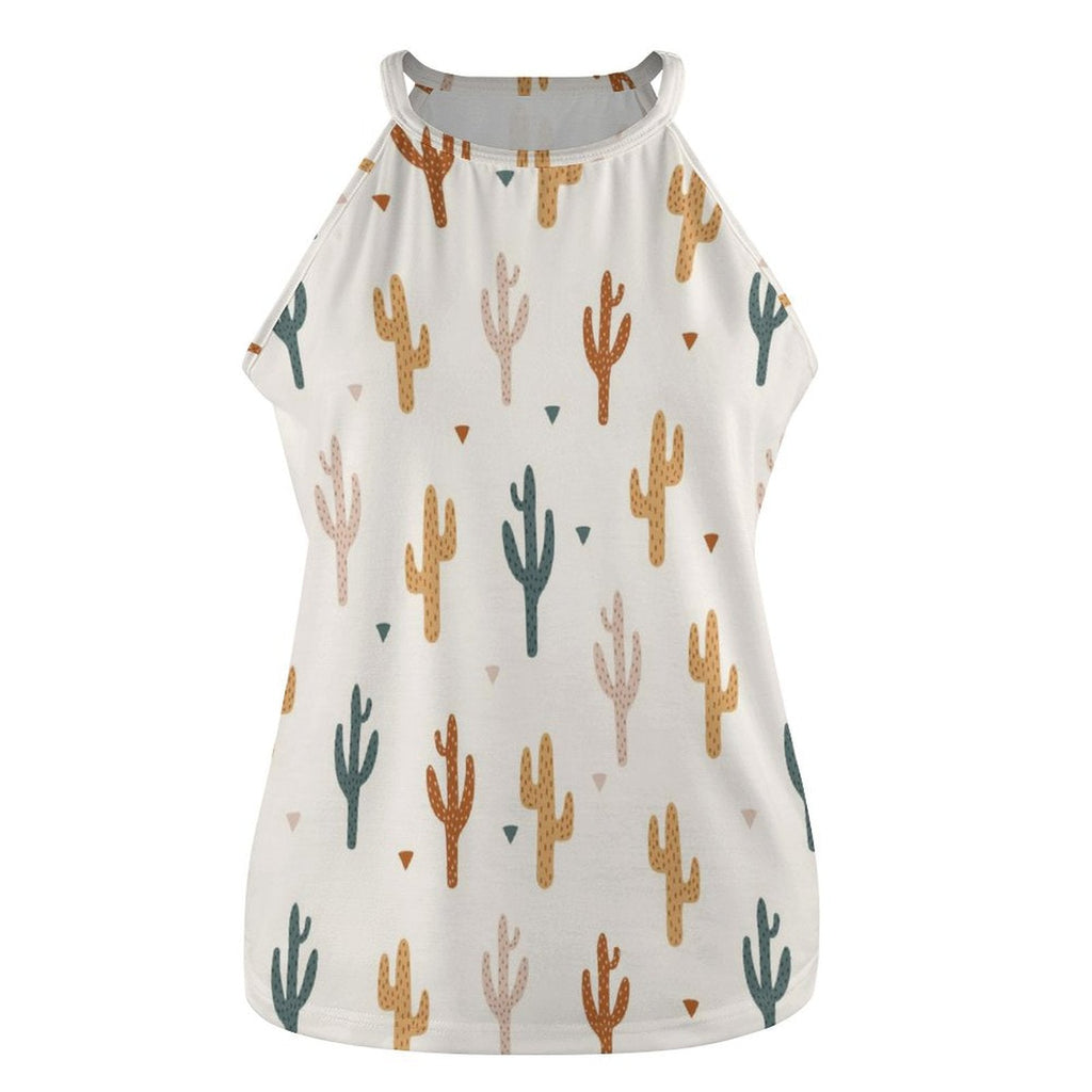 Baha Ranch Cactus Western Tank Top