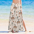 Baha Ranch Rodeo Cowboy Beach Coverup Skirt