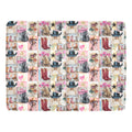 Baha Ranch Danilo Painted Cowgirl Collage Throw Blanket 60" x 80 Made in America