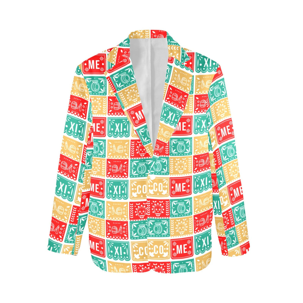Colores De Mexico Picado Party Blazer