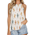Baha Ranch Cactus Western Tank Top