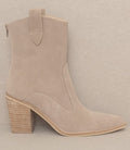 Tara Two Paneled Western Boots