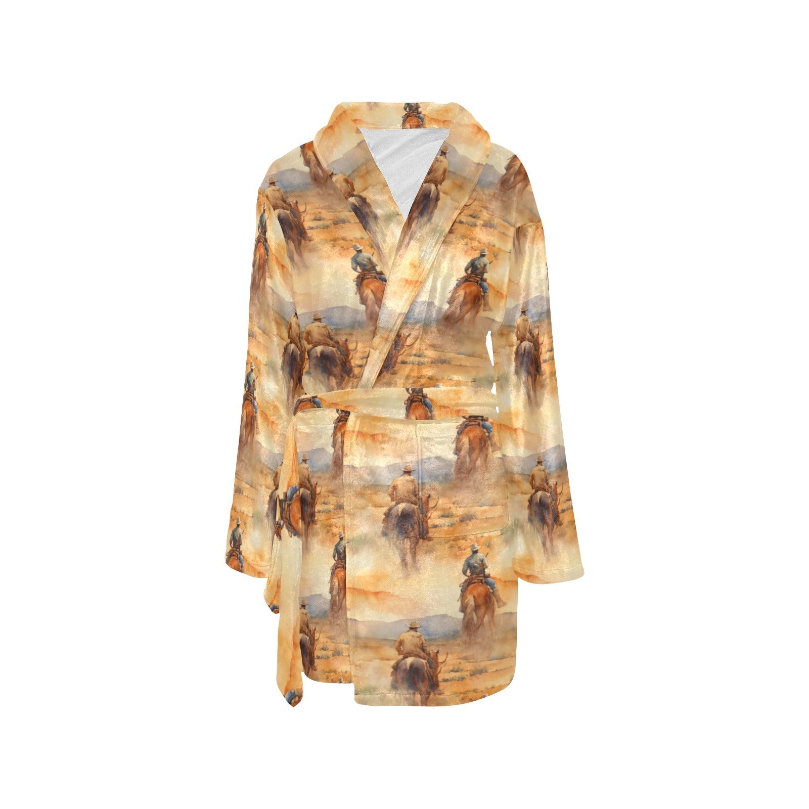 Baha Ranch Canyon Drive Women's Western Bath Robe