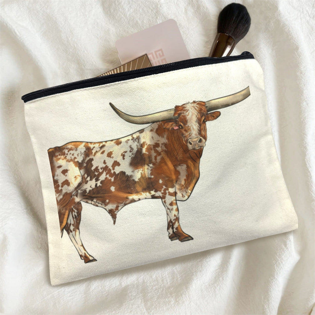 Baha Ranch Longhorn Cosmetic Bag Pack of 5 Made in America