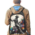 Baha Ranch Watercolor Cowboy Backpack