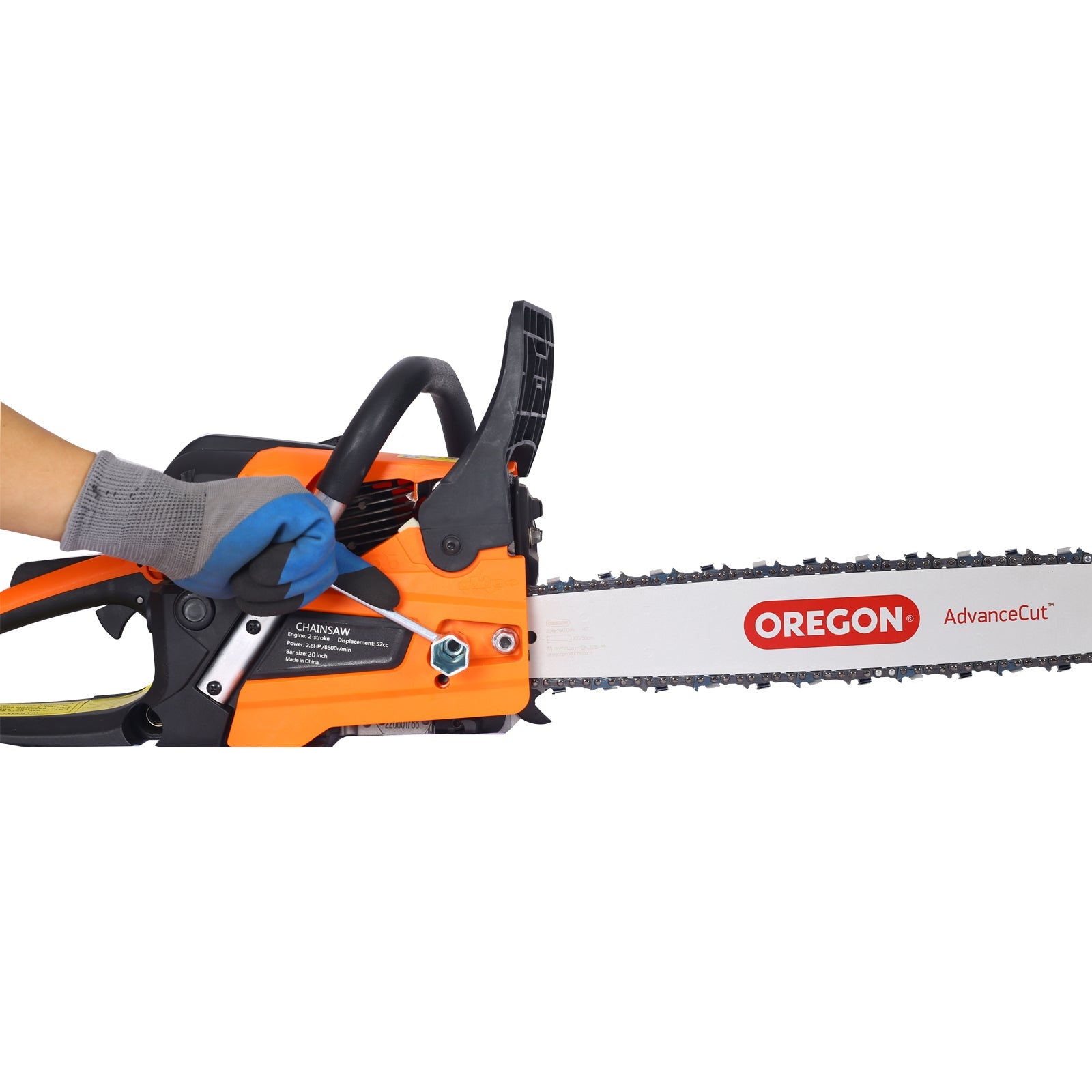 Chainsaw Gas 20inch, 52cc Gasoline Chain Saw for Trees & Wood Cutting