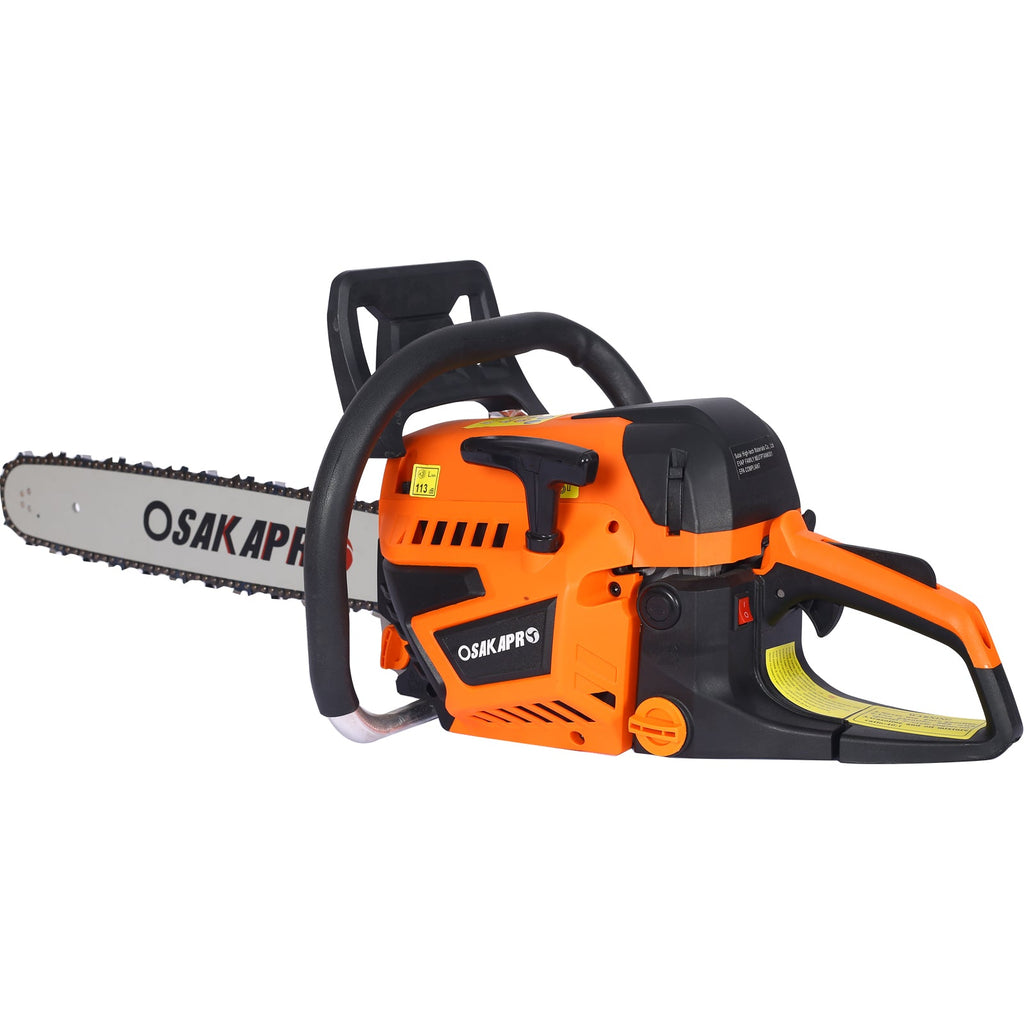 58cc Gasoline Chain Saw for Trees and Wood Cutting