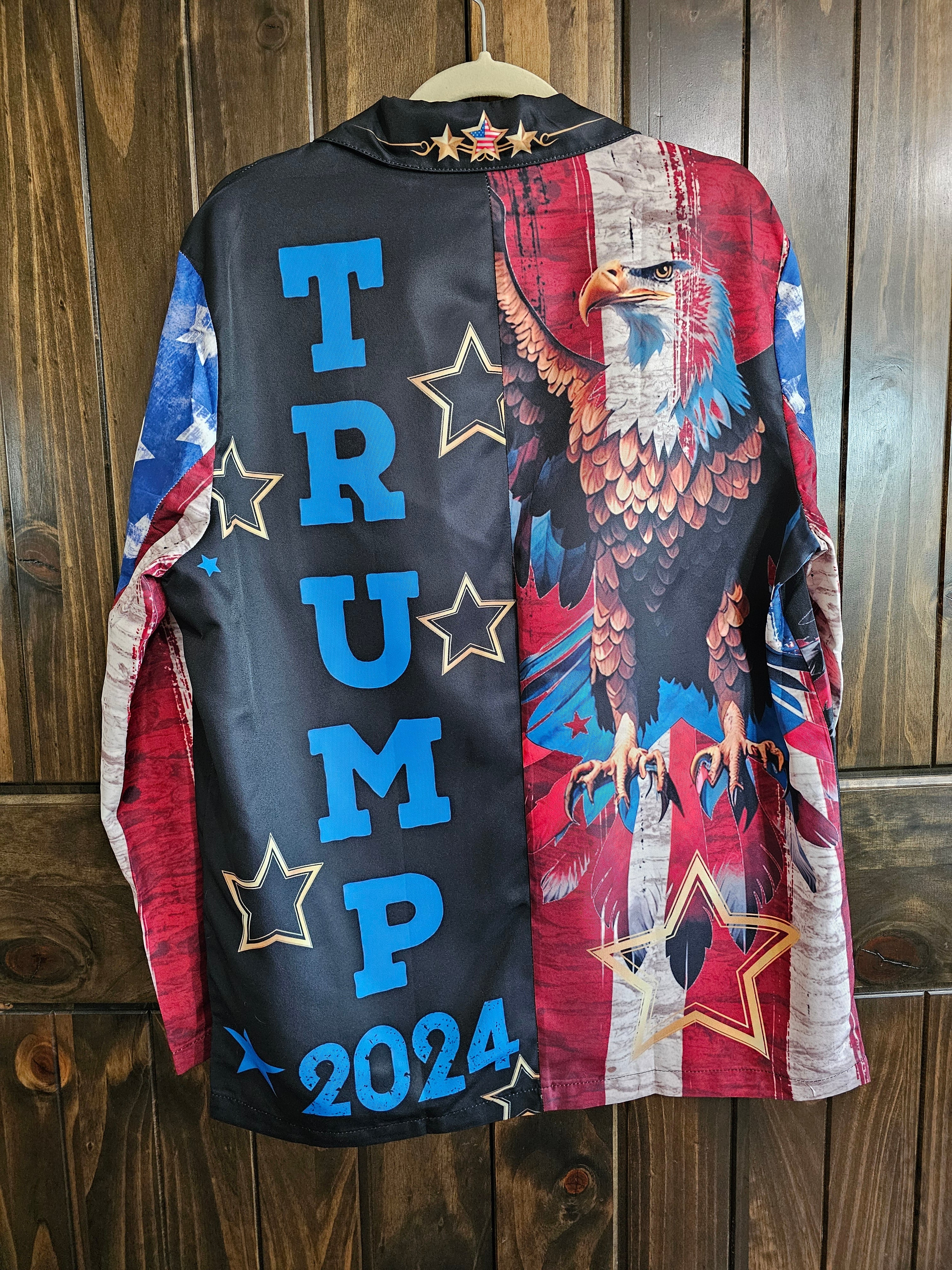 Baha Ranch Ultra Maga Trump Womens Blazer