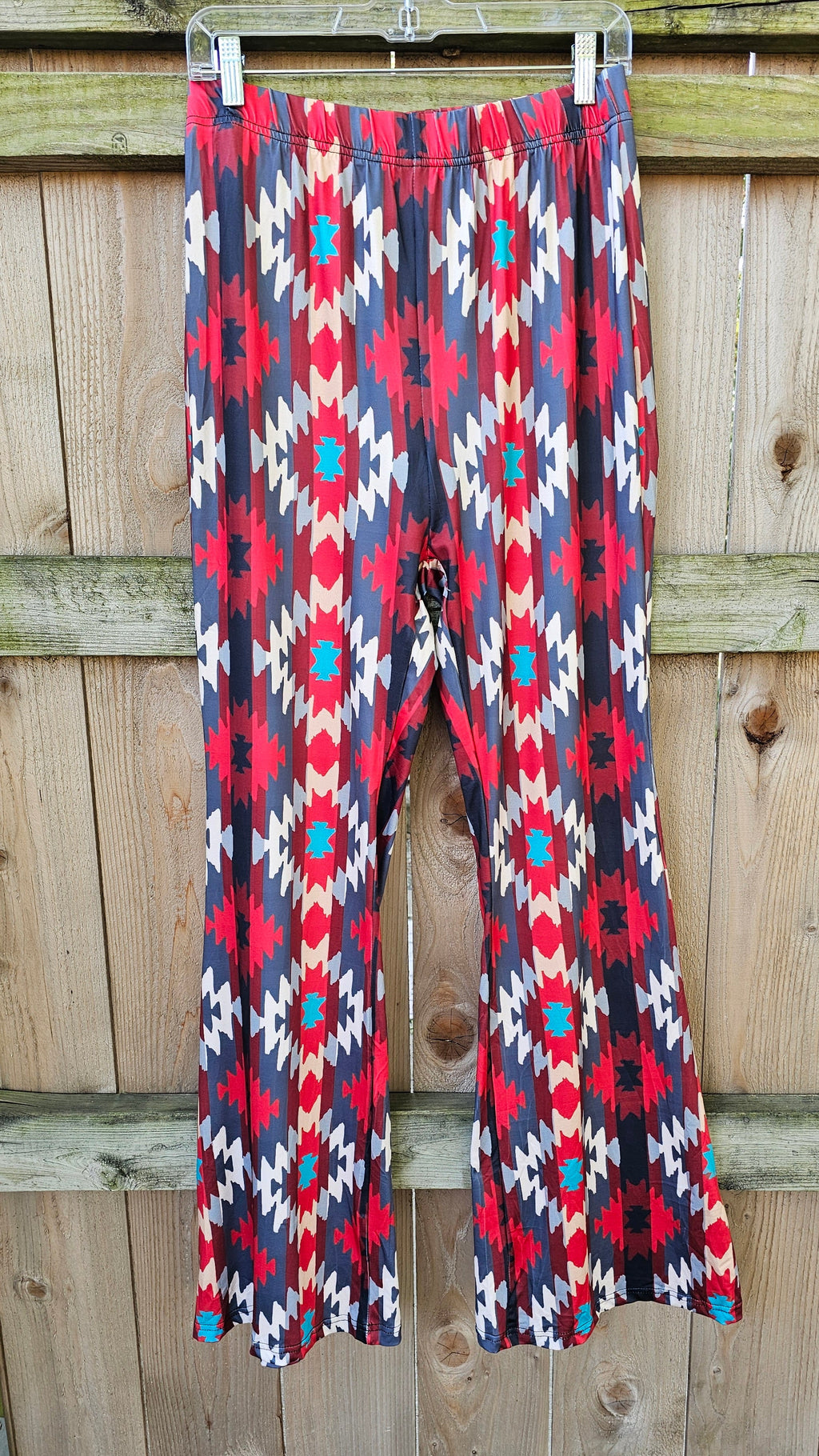 Baha Ranch Sedona Aztec Flare Pants