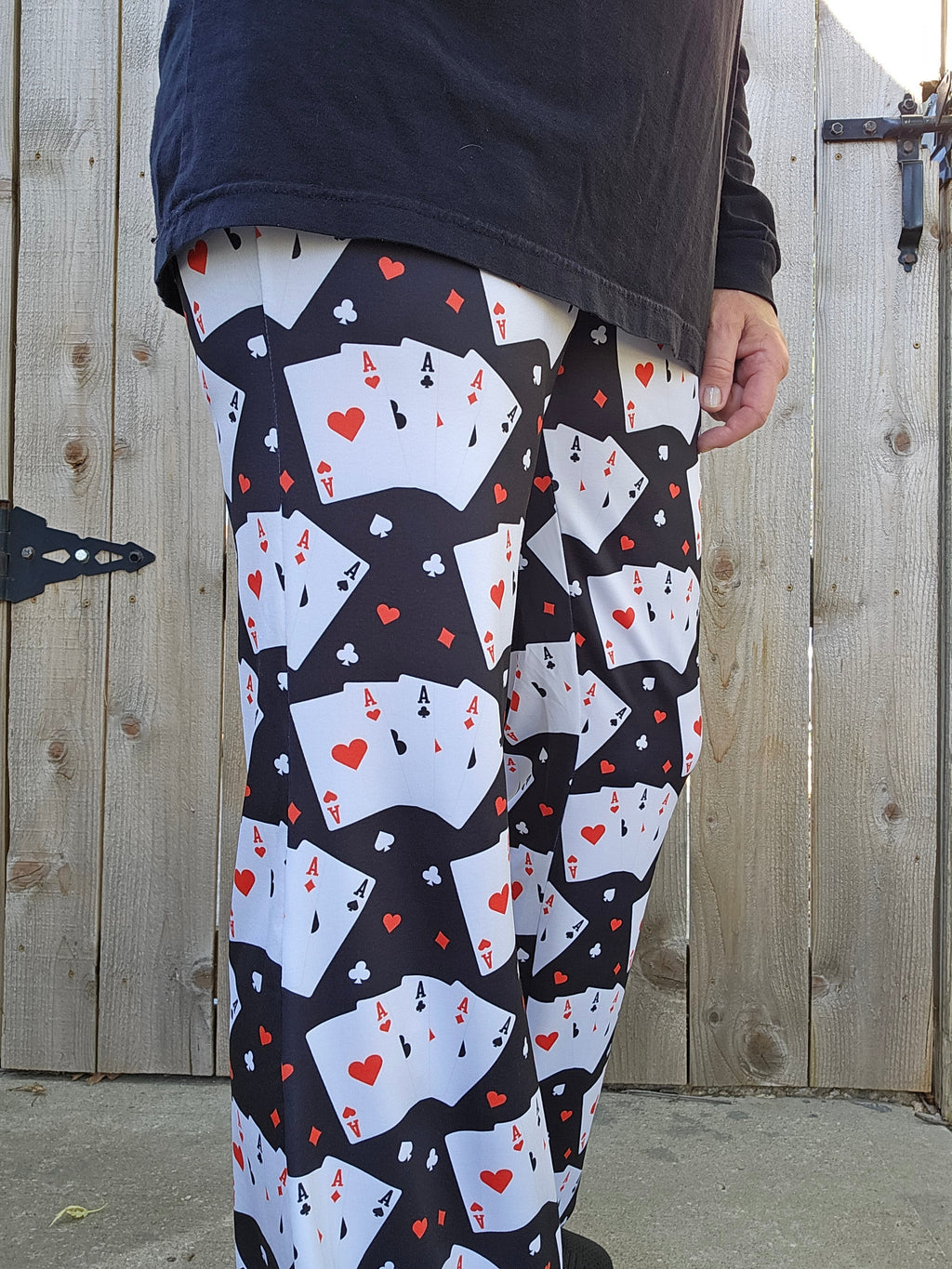 Baha Ranch Vegas Casino Gambling Flare Pants