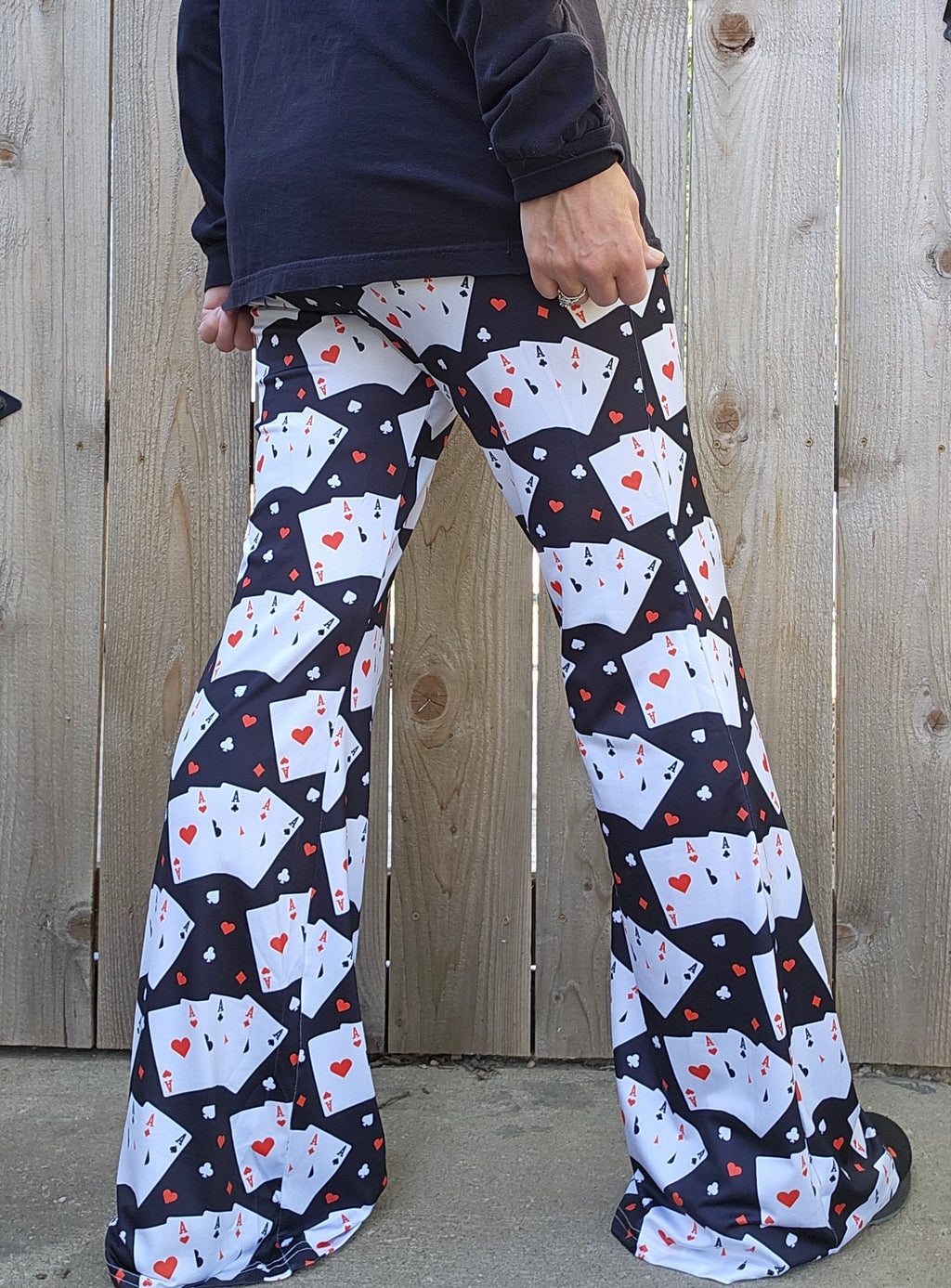 Baha Ranch Vegas Casino Gambling Flare Pants