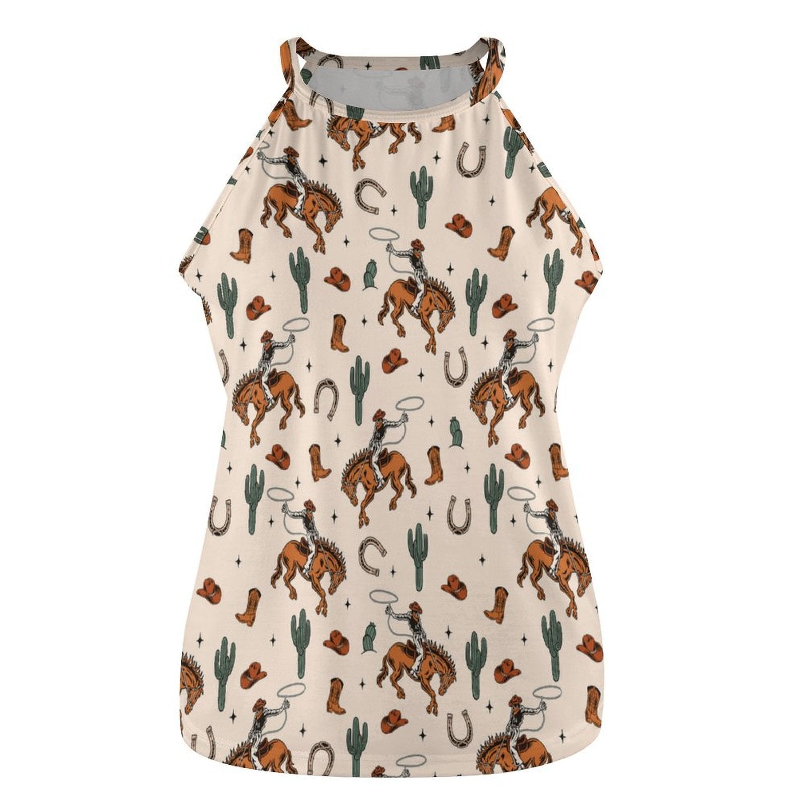 Baha Ranch Rodeo Cowboy Western Tank Top