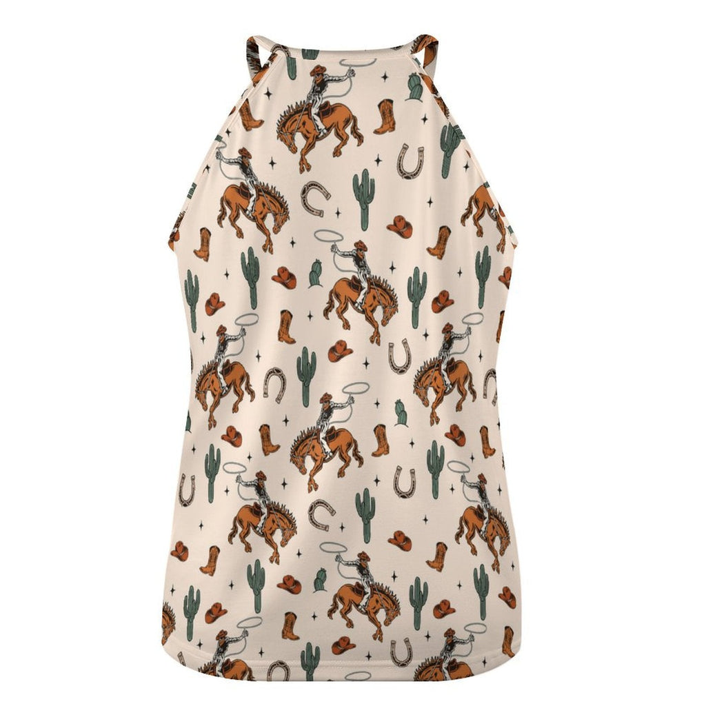 Baha Ranch Rodeo Cowboy Western Tank Top