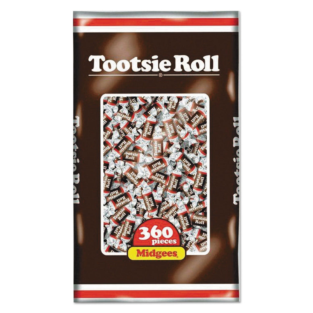Tootsie Roll Midgees, Original, 38.8 oz Bag, 360 Pieces