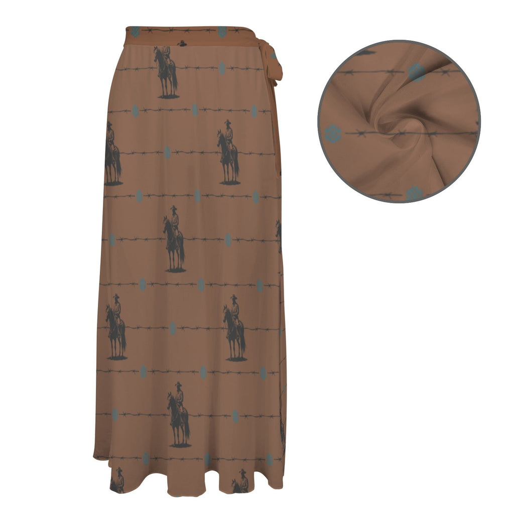 Baha Ranch Saddle Up Beach Coverup Skirt Swimwear Cover Up