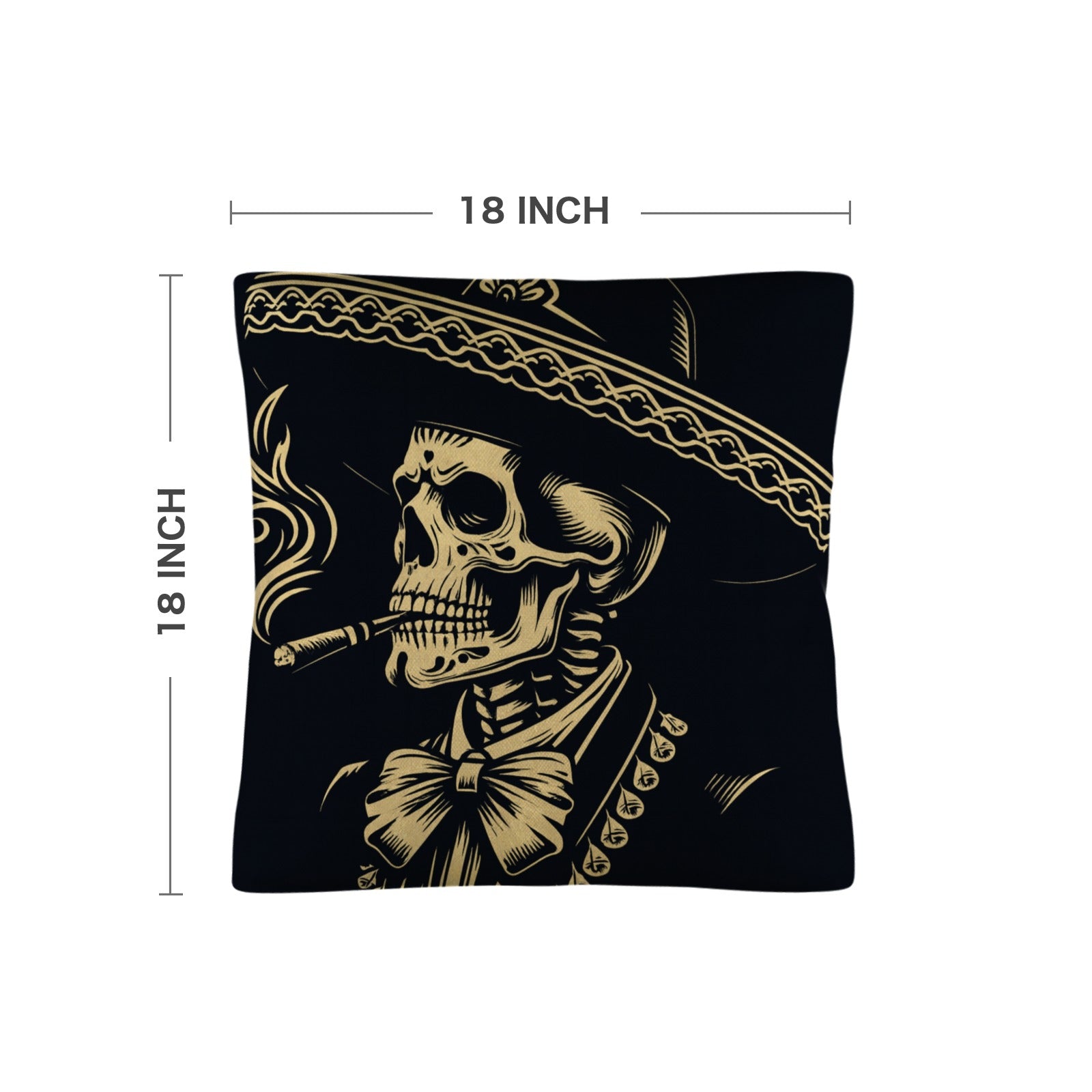 Baha Ranch Colores De Mexico Mariachi Pillow Case Made in America