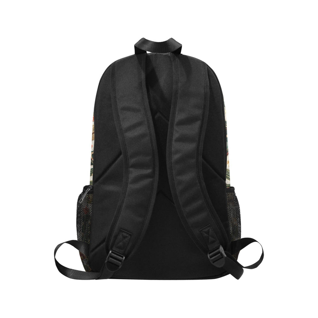 Baha Ranch Floral Boots Cactus Backpack