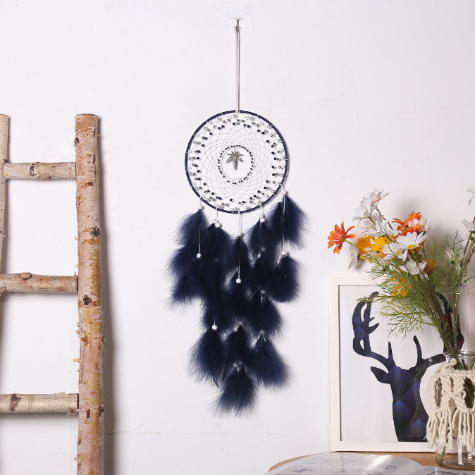 Forest series dream catcher pendant Maple leaf home decoration pendant Dream catcher wholesale Black Forest Dream catcher