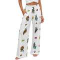 Baha Ranch The Last Roundup Rodeo High Waisted Wide Leg Pants