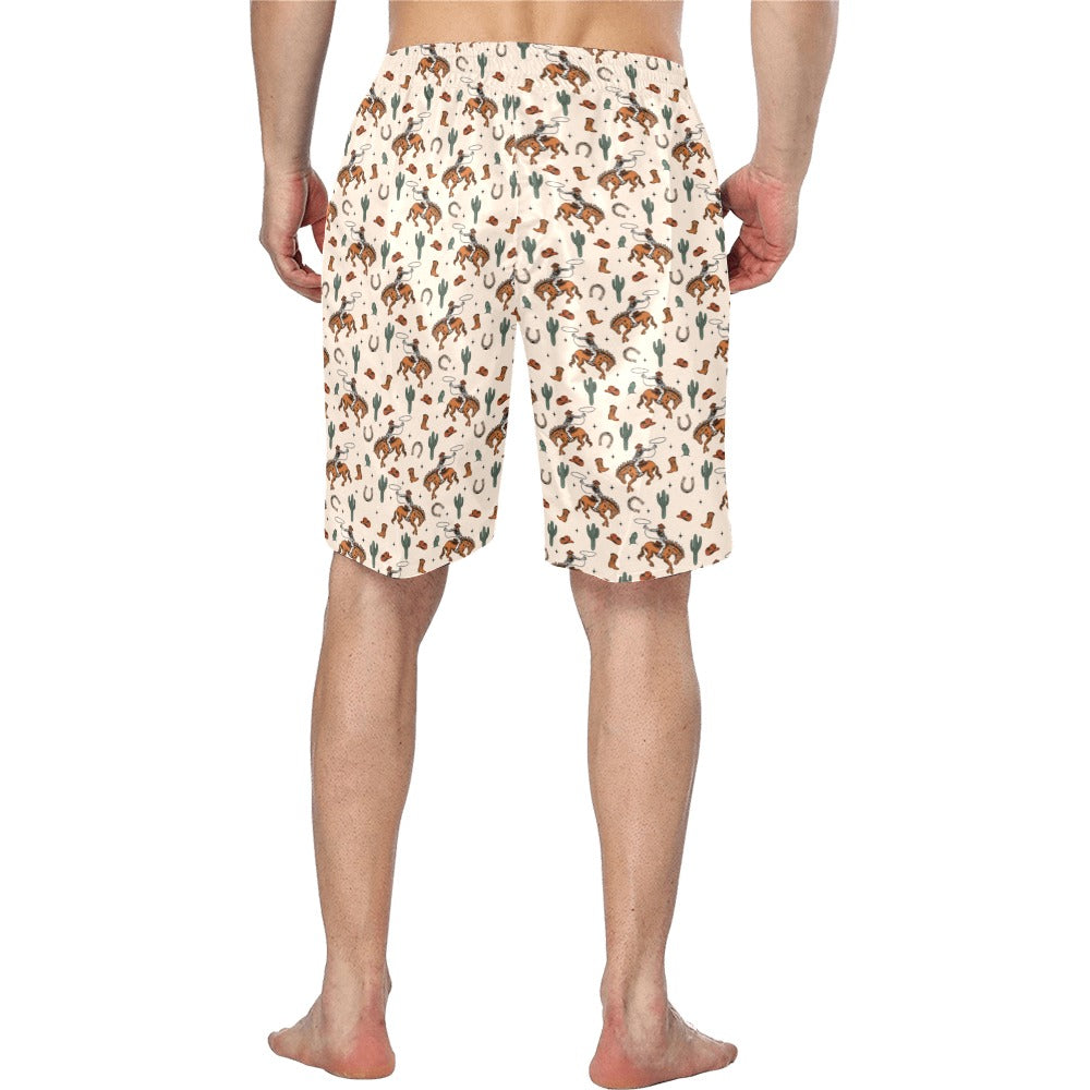 Baha Ranch Men's Western Swim Trunk Shorts