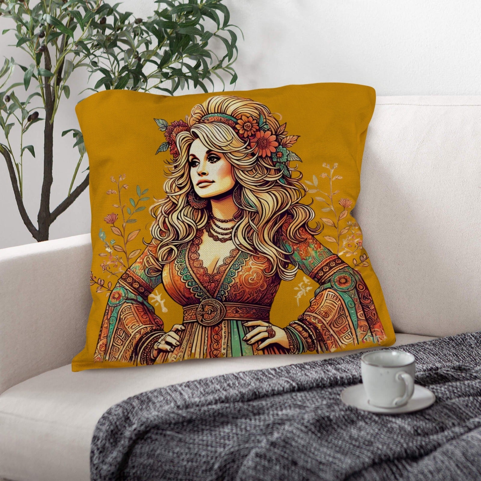 Baha Ranch Retro Dolly Pillow Case Made in America