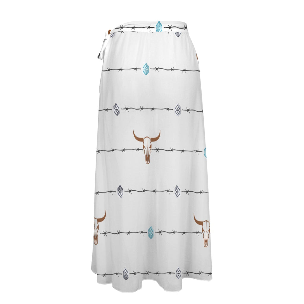Baha Ranch Barbwire Swim Beach Skirt Coverup