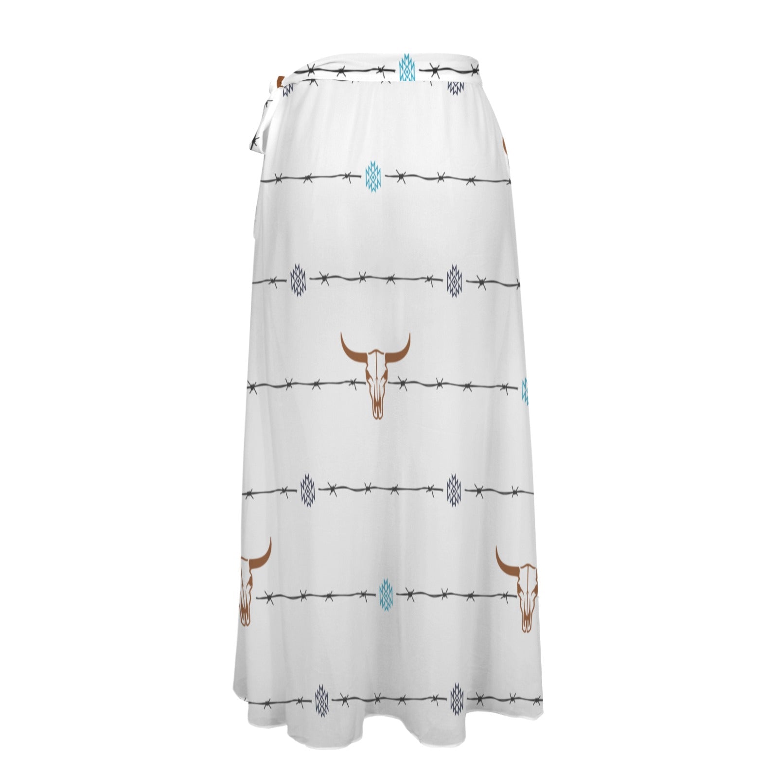 Baha Ranch Barbwire Swim Beach Skirt Coverup