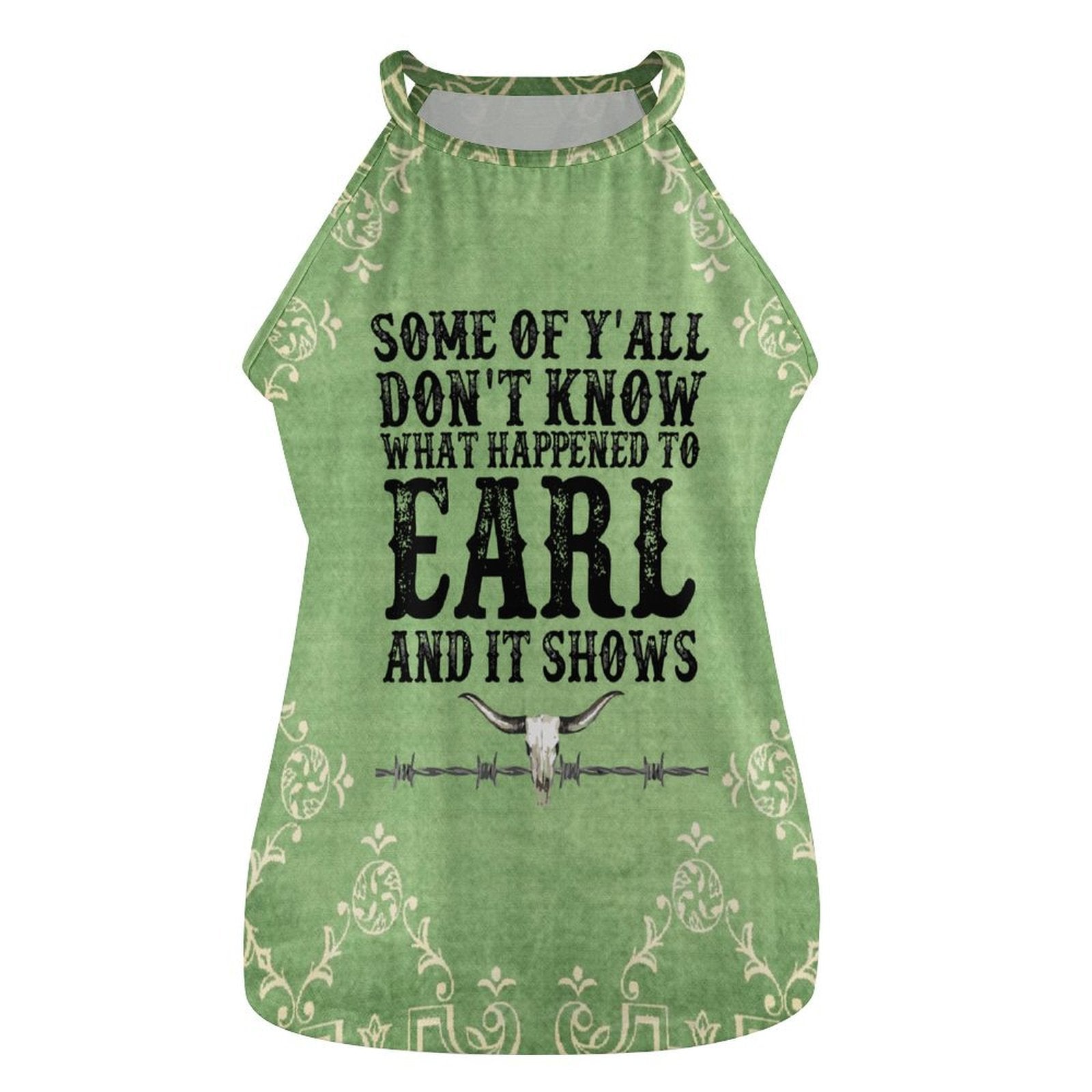 Baha Ranch What Happened to Earl Women's Tank Top