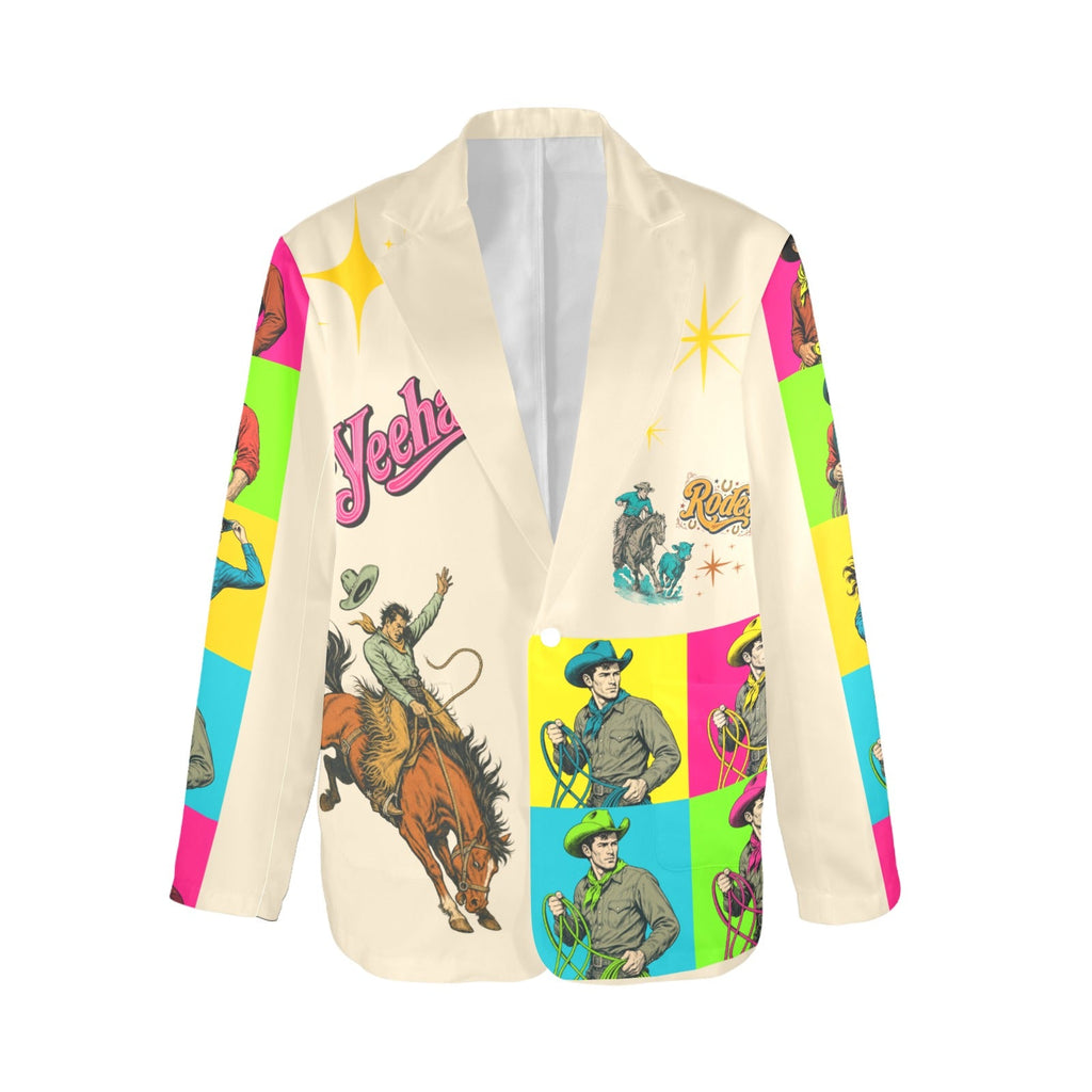 Baha Ranch The Last Roundup Blazer in Beige