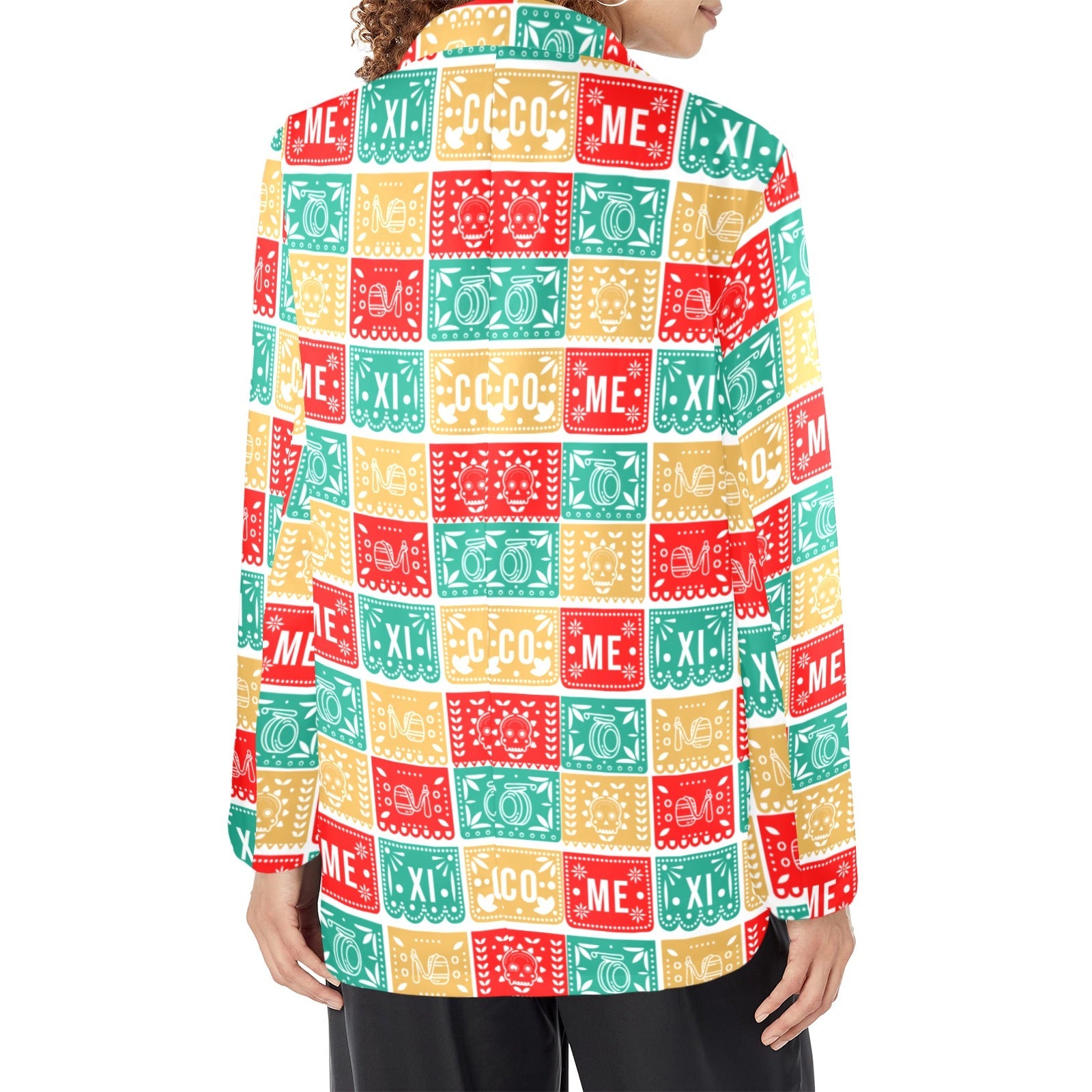 Colores De Mexico Picado Party Blazer