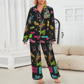 Baha Ranch The Last Round Up Satin Pajama Set
