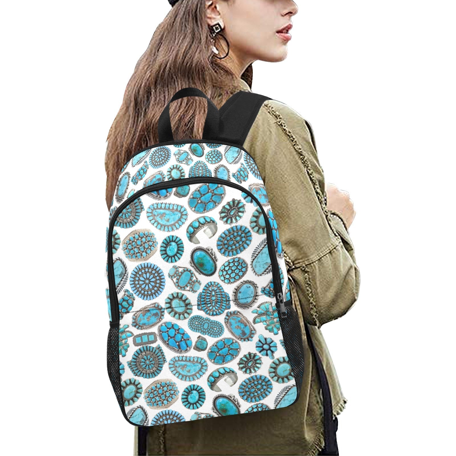 Baha Ranch Turquoise Crazy Backpack