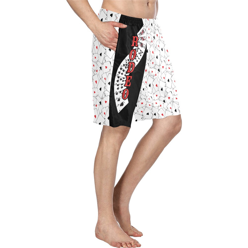 Baha Ranch Rodeo Vegas Mens Western Swim Trunks Shorts
