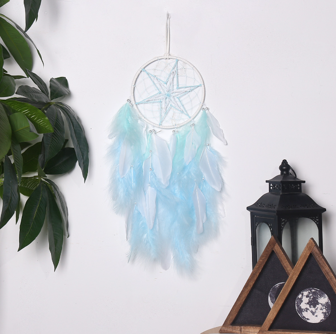 Creative Dream Catcher pentagram Dream Catcher Home Decoration Dream Catcher Wall Hanger Wall Hanger
