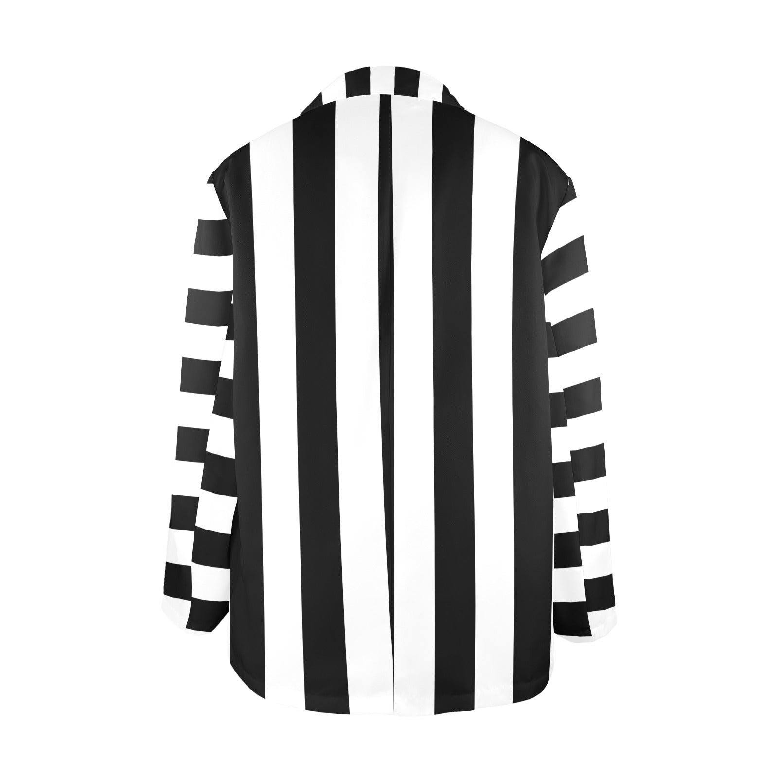 Baha Ranch BeetleJuice Prison Stripe Blazer Women's