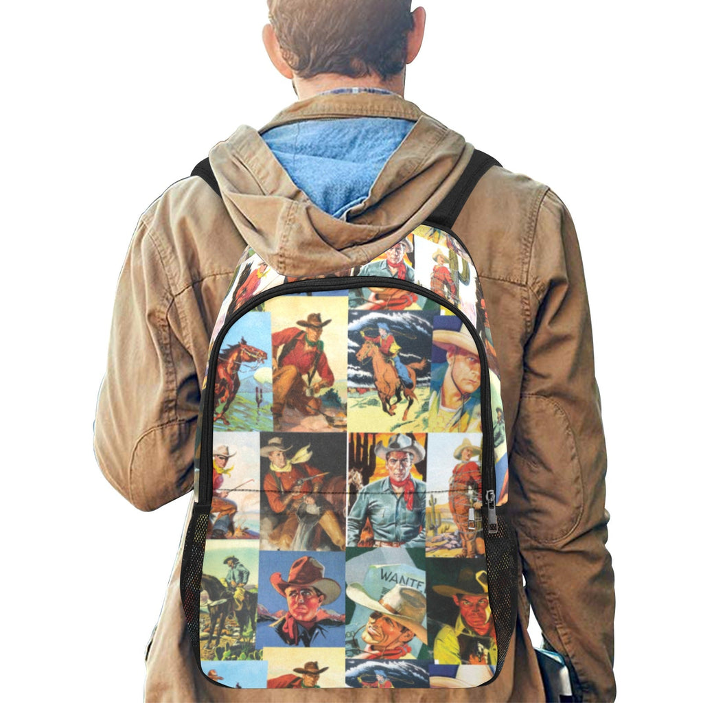 Baha Ranch Cowboy Collage Backpack
