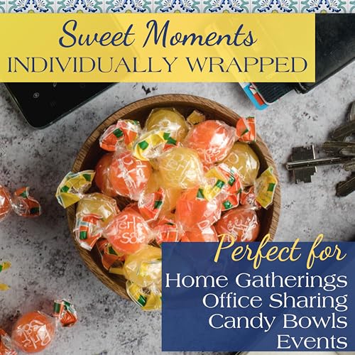 Perle di Sole Blueberry Drops — Fizzy Filled Italian Hard Candy