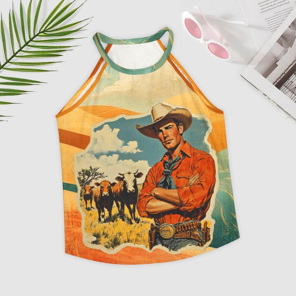 Baha Ranch Cattle Rancher Tank Top