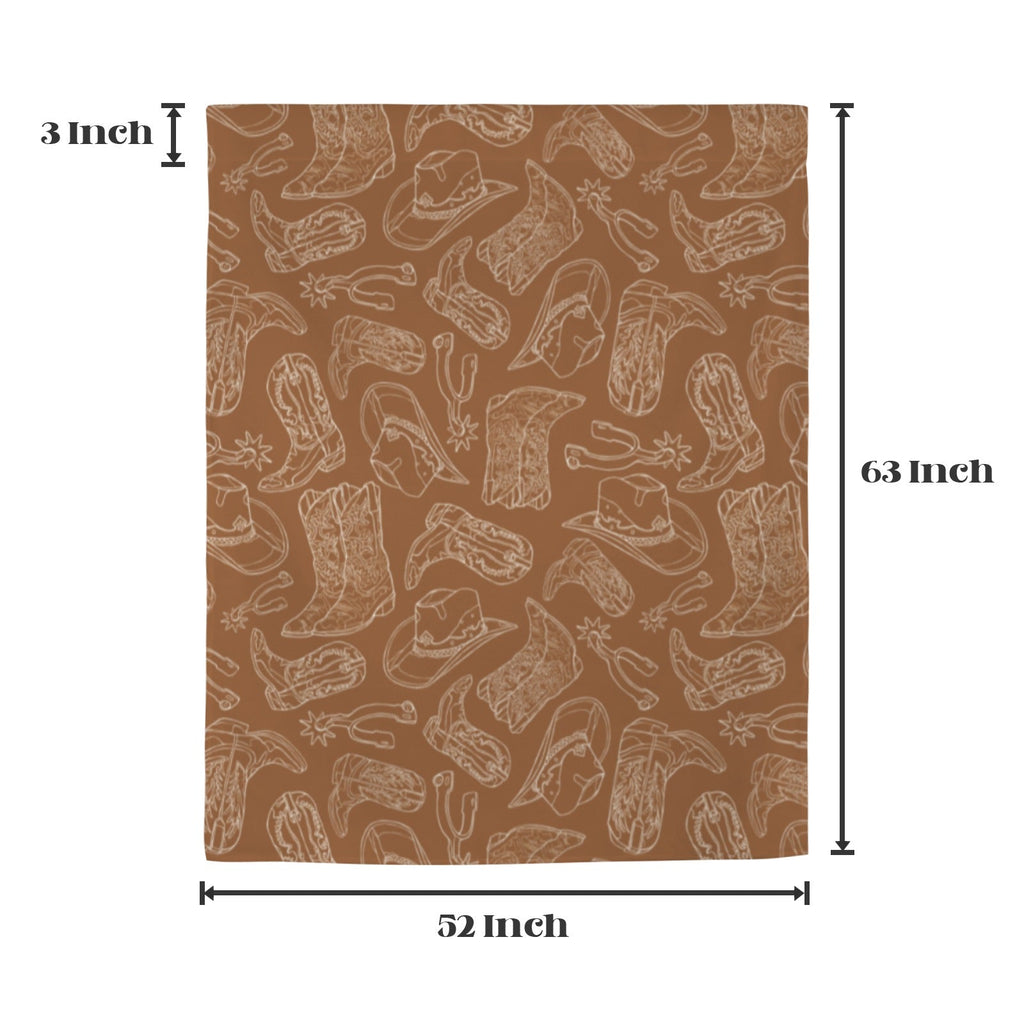 Baha Ranch Western Print Curtains (52" x 63" ) Made in America