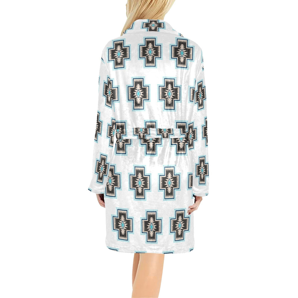 Baha Ranch Southwestern Cross Women's Western Bath Robe