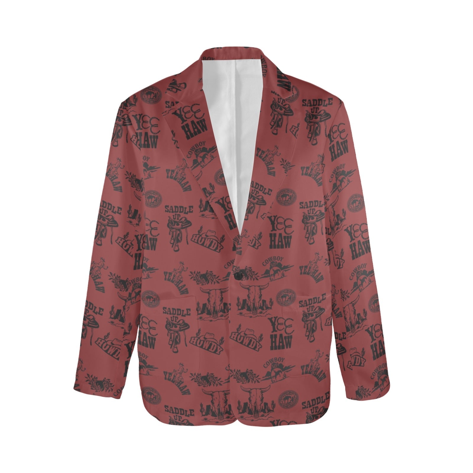 Baha Ranch Burgandy Cowboy Women's Western Blazer