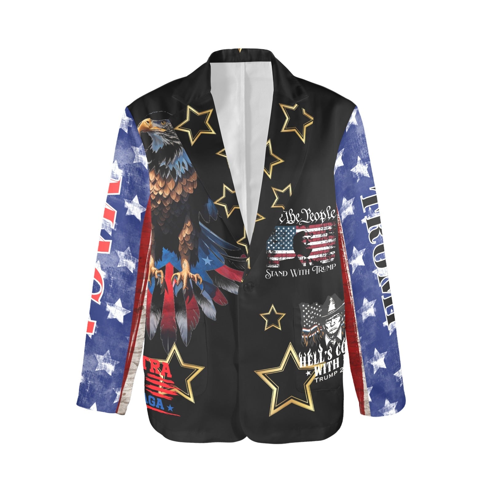 Baha Ranch Ultra Maga Trump Womens Blazer