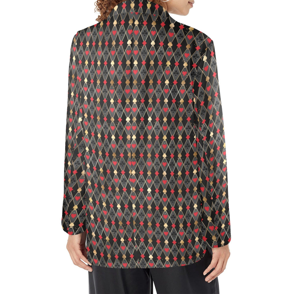 Baha Ranch Vegas King of Hearts Women's Western Blazer