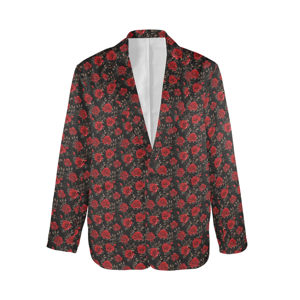 Baha Ranch Colores De Mexico Red Rose Blazer
