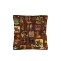 Baha Ranch Vintage Cowboy Collage Western Throw Pillow Case Made in America