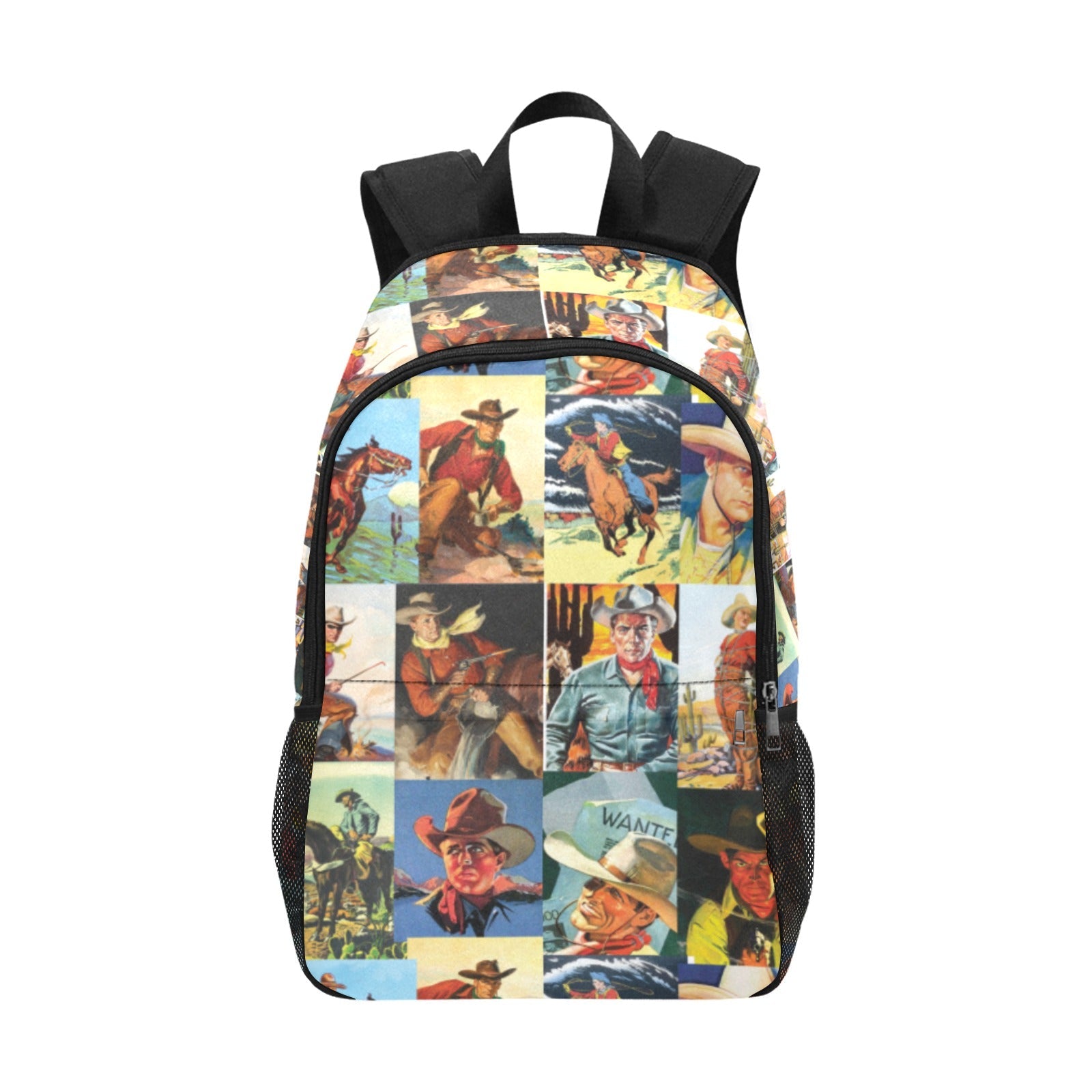 Baha Ranch Cowboy Collage Backpack