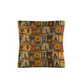 Colores de Mexico Dia de los Muertes Pillow Case Made in America