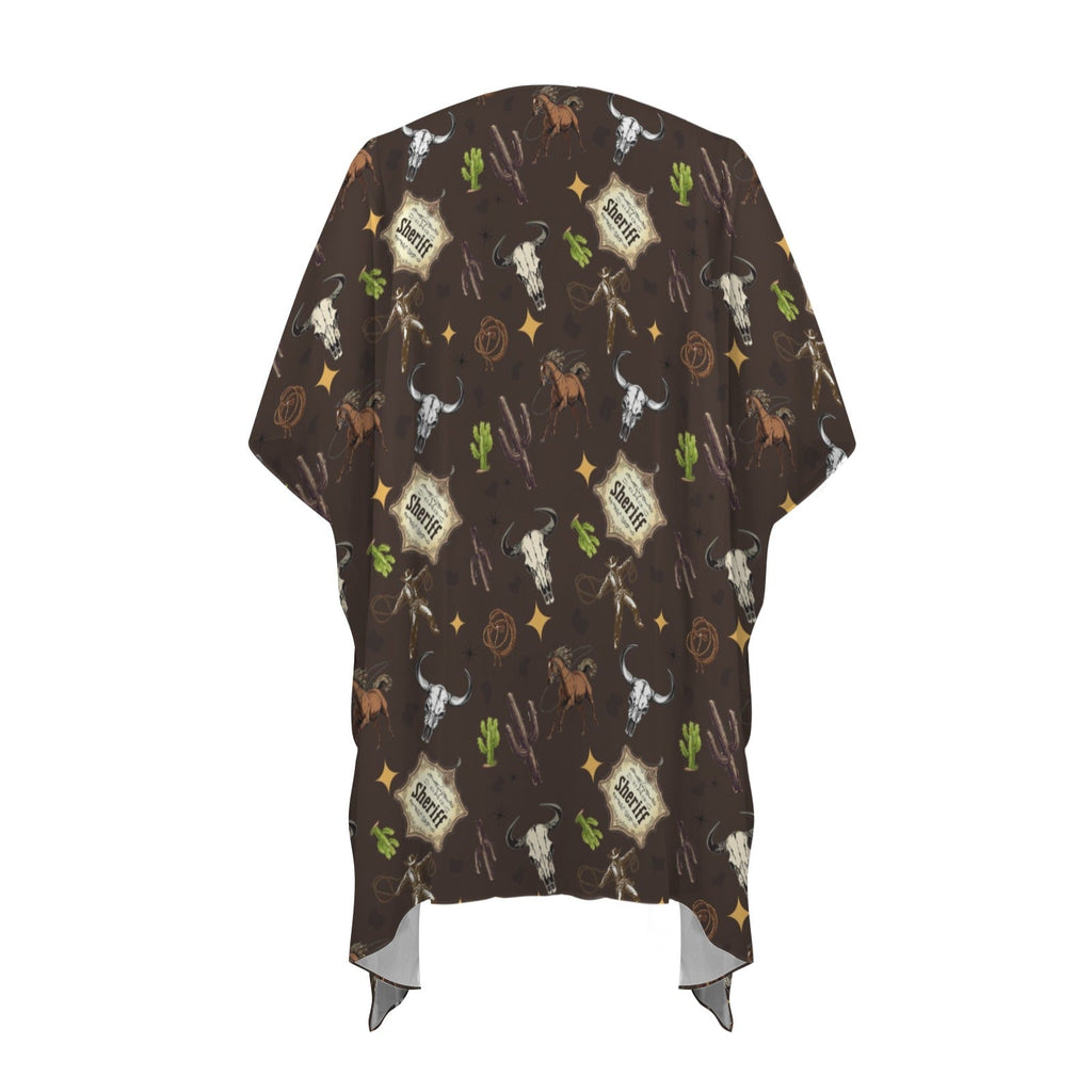 Baha Ranch Western Kimono Duster Coverup